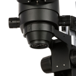 AmScope SM-4B-B Zoom Binocular Stereo Microscope 7X-45X Magnification on Black Double Arm Boom Stand (5)