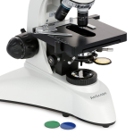 AmScope T530B-14M3 Biological Compact Base Trinocular Compound Microscope 40X-2000X Magnification w/ 20W Halogen Kohler Illumination, 3D Mechanical Stage and 14MP USB 3.0 C-mount Camera (9)