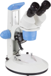 AmScope SWDG-2BR13 10X-30X Super Widefield Track Stand Stereo Microscope w/ Top, Bottom Lights (1)