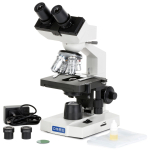 AmScope M82ES OMAX M82E Series Binocular Biological Compound Microscope 40X-2000X Magnification Lab LED with Mechanical Stage (6)