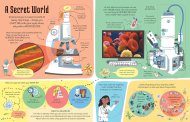 AmScope BK-SIWM See Inside The Microscopic World - An Usborne Flap Book (1)