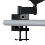 AmScope ASC-84 Articulating Stand with Clamp and 84mm diameter Focusing Rack for Stereo Microscopes (1)