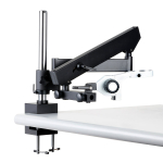AmScope APC AmScope Articulating Stand For Stereo Microscopes with Post Clamp and 76mm Focusing Rack (6)