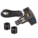 AmScope T340-DK-LED LED Trinocular Darkfield Microscope w/Optional Digital Camera (6)