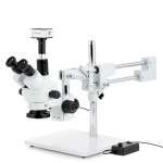 AmScope SM-4TZ-144-5MT SM-4T Series Circuit Zoom Stereo Microscope 3.5X-90X Magnification w/ 144 LED Light + 5MP Digital Camera (0)