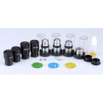 AmScope T490-DK T490 Series Simul-Focal Darkfield Trinocular Compound Microscope with 20W Halogen and Optional Digital Camera (3)