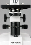 AmScope B100-E1 B100 Series Biological Binocular Compound Microscope 40X-1000X Magnification with Halogen and 1MP USB Digital Eyepiece Camera (4)