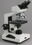 AmScope B400A-LED-E B400 Series Biological Binocular Compound Microscope 40X-1600X Magnification w/ LED Light, 3D Mechanical Stage and 1MP Digital Camera (7)