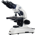 AmScope B530A-E3 Binocular Compound Microscope 40X-1600X Magnification w/ 20W Halogen Kohler Illumination, 3D Mechanical Stage and 3MP Camera (0)