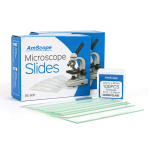AmScope BS-100P-100S-22 100 Pre-Cleaned Blank Microscope Slides and 100 22x22mm Square Cover Glass (2)