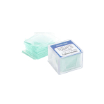 AmScope BS-100P-100S-22 100 Pre-Cleaned Blank Microscope Slides and 100 22x22mm Square Cover Glass (1)