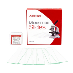 AmScope VB-M150C-GLD Value Bundle Portable Student Monocular Compound Microscope 40X-1000X Magnification w/ 1MP Camera, 3-Piece Precision Tweezers Set and 50-Piece Slide Set (3)