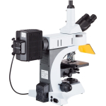 AmScope FM820TB-MG3 FM820 Series Upright EPI-Fluorescence Trinocular Compound Microscope 40X-2000X w/ Rotating Multi-Filter Turret and 1.5MP Color Global Shutter Camera (5)