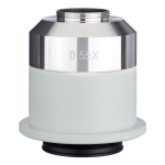 AmScope AD-C05-NIK 0.55X Stainless Steel C-mount Camera Lens for Nikon Microscopes (0)