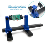 AmScope CBH-100 Adjustable Circuit Board Holder and Clamping Kit (3)