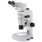 AmScope PM230AT PM230 Series Zoom Trinocular Stereo Microscope 8X-80X Magnification on Track Stand w/ Common Main Objective (0)