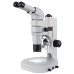 AmScope PM230T PM230 Series Zoom Trinocular Stereo Microscope 8X-80X Magnification on Track Stand w/ Common Main Objective(CMO) and Dual Illumination (0)