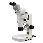 AmScope PM230AT PM230 Series Zoom Trinocular Stereo Microscope 8X-80X Magnification on Track Stand w/ Common Main Objective (3)