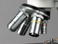 AmScope B100-SP14-CLS-50P100S-WM-E B100 Series Biological Binocular Compound Microscope 40X-1000X Magnification with Halogen, Slide Making Kit, Book and 1MP Digital Eyepiece (5)