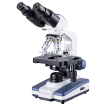 AmScope B120C-PS25-E1 B120 Series Binocular Compound Microscope 40X-2500X Magnification with LED, Siedentopf Head, 25 Prepared Slides and 1MP Digital Camera (2)