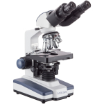 AmScope B120C-PS25-E1 B120 Series Binocular Compound Microscope 40X-2500X Magnification with LED, Siedentopf Head, 25 Prepared Slides and 1MP Digital Camera (6)