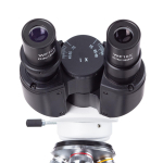 AmScope B120C-PS25-E1 B120 Series Binocular Compound Microscope 40X-2500X Magnification with LED, Siedentopf Head, 25 Prepared Slides and 1MP Digital Camera (4)