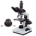 AmScope T490B-DKO-3MBI3 T490 Series Trinocular Darkfield Compound Microscope With 40X-2000X Magnification with 3.1MP USB 3.0 Camera (0)