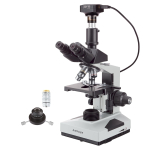 AmScope T490C-DKO-IRIS-12MBI3 T490 Series Darkfield Trinocular Compound Microscope 40X-2500X Magnification with 20W Halogen, 12MP USB 3.0 Camera (2)