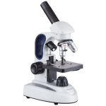 AmScope M149C-2L-PB10-WM M149 Series Student Kids Metal Frame Glass Optics Biological Moncluar Compound Microscope 40X-1000X Magnification with Two Lights, Slides and a Book (2)