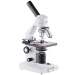 AmScope M500-MS-LED-E1 M500 Series LED Student Monocular Compound Microscope 40X-1000X Magnification w/ Mechanical Caliper and 1MP Digital Camera (3)