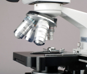 AmScope T120-WM-PS100 T120 Series Trinocular Compound Microscope 40X-1000X Magnification with LED, Siedentopf Head, 100 Prepared Slides and Book (4)
