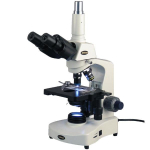 AmScope T340B-LED-18M3 T340 Series Trinocular Compound Microscope 40X-2000X Magnification with 3W LED, 18MP USB 3.0 C-mount Camera (0)