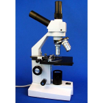 AmScope D100C-MS-E3 D100 Series Dual-View Monocular Compound Microscope 40X-1000X Magnification w/ 20W Halogen Light, Mechanical Caliper and 3MP Digital Camera (3)