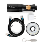 AmScope DM756U8-TS DM756 Series 8.3MP USB All-in-One Digital Microscope 0.7X-5.6X Magnification w/ Zoom Optics on Table Stand (6)