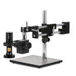 AmScope DM756H2C-DAB 1080p HDMI All-in-One Digital Microscope 0.7X-8.4X Magnification w/ Zoom Optics on Double-Arm Boom-Stand (0)