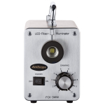 AmScope LED-30WYR 30W LED Fiber Optic O-Y Light Microscope Illuminator (1)