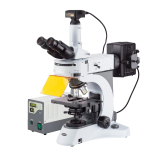 AmScope FM820T-9CMC3 FM820 Series Upright Fluorescence Trinocular Compound Microscope 40X-1000X Magnification with Rotating Multi-filter Turret and 9MP Color CCD Camera (0)