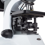 AmScope FM820T-HD18-HDM FM820 Series Upright Fluorescence Trinocular Compound Microscope 40X-1000X Magnification with Rotating Multi-filter Turret, HDMI Camera and Screen (5)