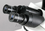 AmScope FM800TC FM800 30W Infinity Plan Extreme Widefield EPI-Fluorescent Trinocular Compound Microscope 40X-1000X Magnification w/ Five Wave Bands (9)