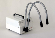 AmScope HL150-AY 150W Dual Gooseneck Fiber-Optic Illuminator (1)