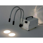 AmScope HL150-AY 150W Dual Gooseneck Fiber-Optic Illuminator (2)