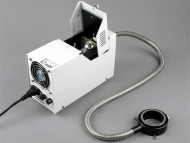 AmScope HL250-AR 150W Fiber Optic Microscope Ring Illuminator (2)