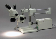 AmScope HL250-AR 150W Fiber Optic Microscope Ring Illuminator (3)
