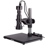 AmScope H800-96S-HC2 H800 Series Zoom Digital Inspection Monocular Stereo Microscope 0.7X-5X on Pillar Stand w/ 1080p HDMI Camera, Ring Light (0)