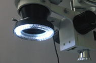 AmScope LED-144A 144 LED Four-Zone Microscope Ring Light with Adapter (4)