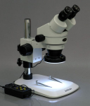 AmScope LED-144A 144 LED Four-Zone Microscope Ring Light with Adapter (7)