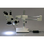 AmScope LED-144A 144 LED Four-Zone Microscope Ring Light with Adapter (6)