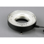AmScope LED-80MB 80-LED Microscope Ring Light Black with Metal Body and Adapter (2)
