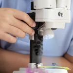 AmScope SE102LED-STMP-TW IQCrew Kid's SE102 Series Deluxe Binocular Stereo Microscope 20X-50X on Track Stand w/ Worldwide Postage Stamp Collecting (6)