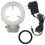 AmScope LED-64S-V203 64 LED Microscope Ring Light with Dimmer (0)